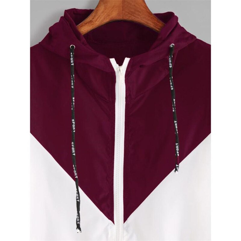 Two-tone Windbreaker Jacket
