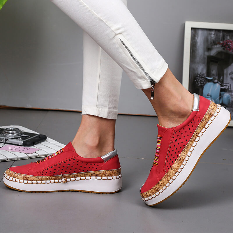 Orthopedic women's sports shoes