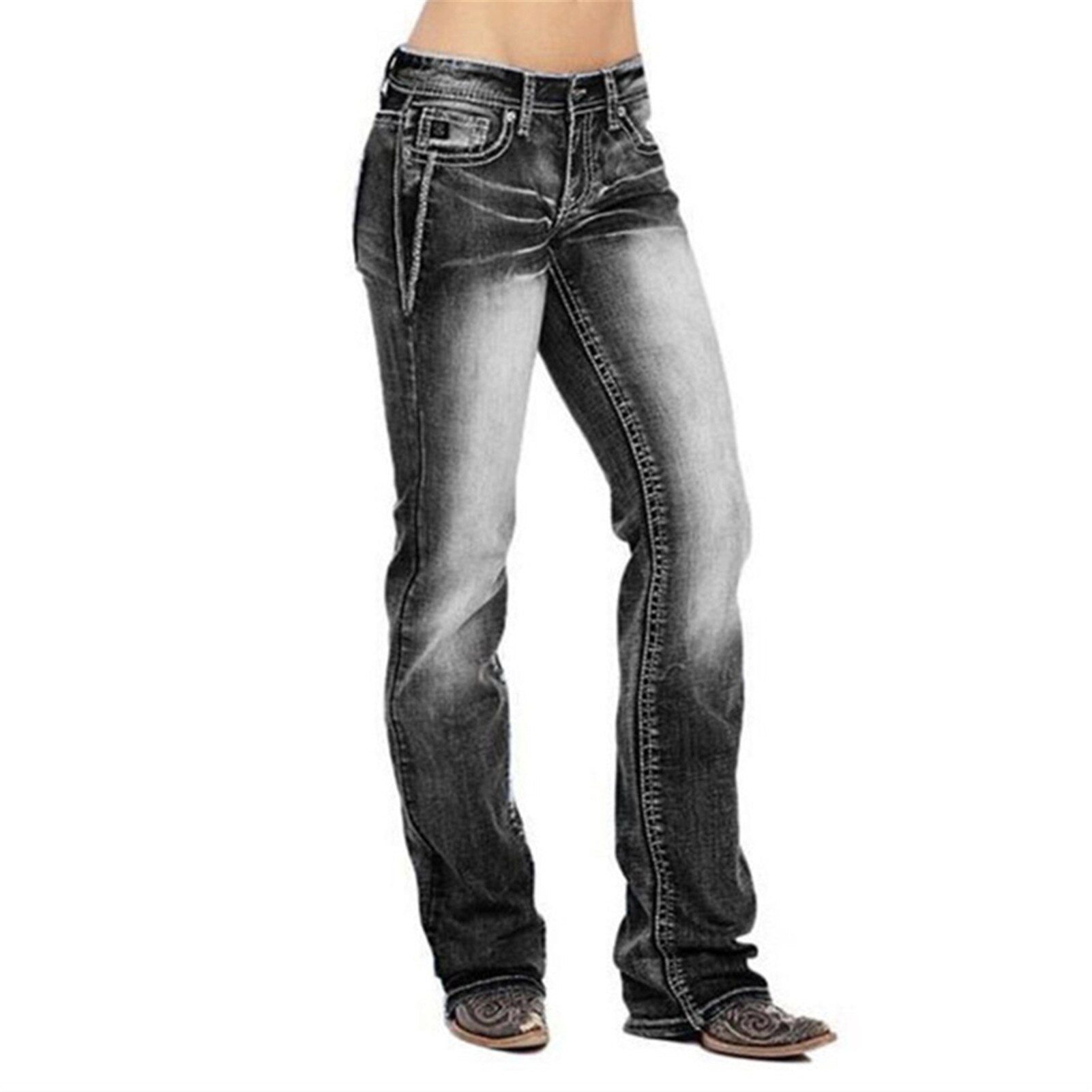 Denim Bootcut Jeans