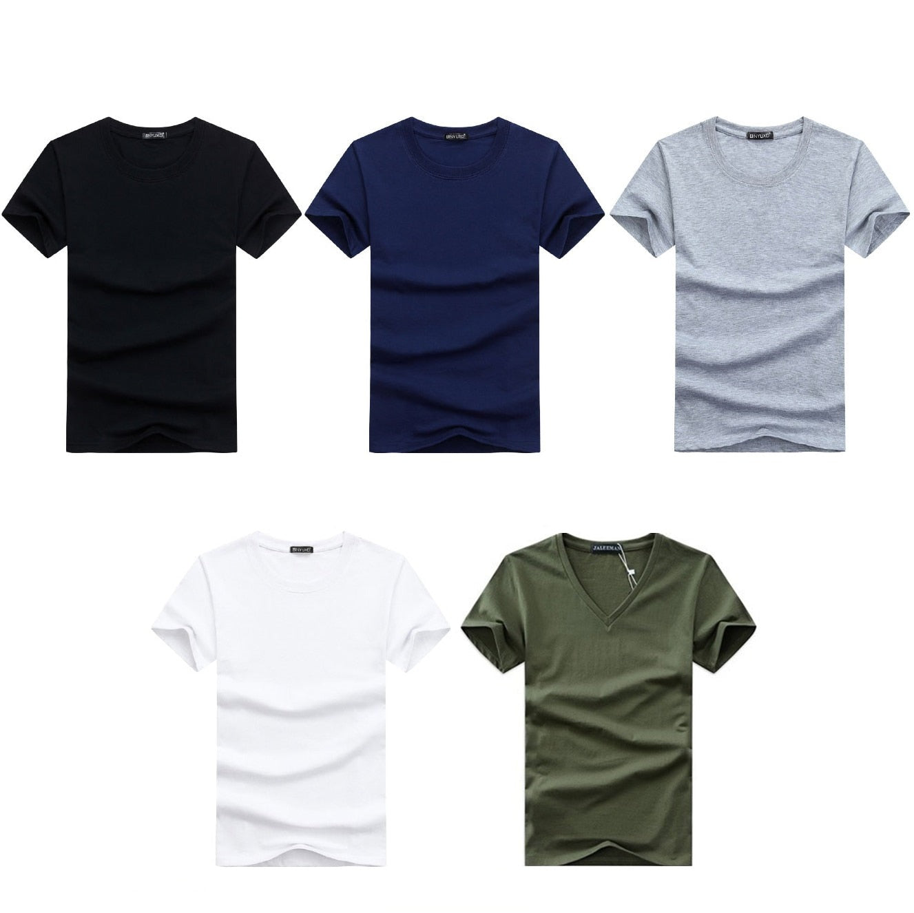 Men's Slim Fit V-neck T-shirt