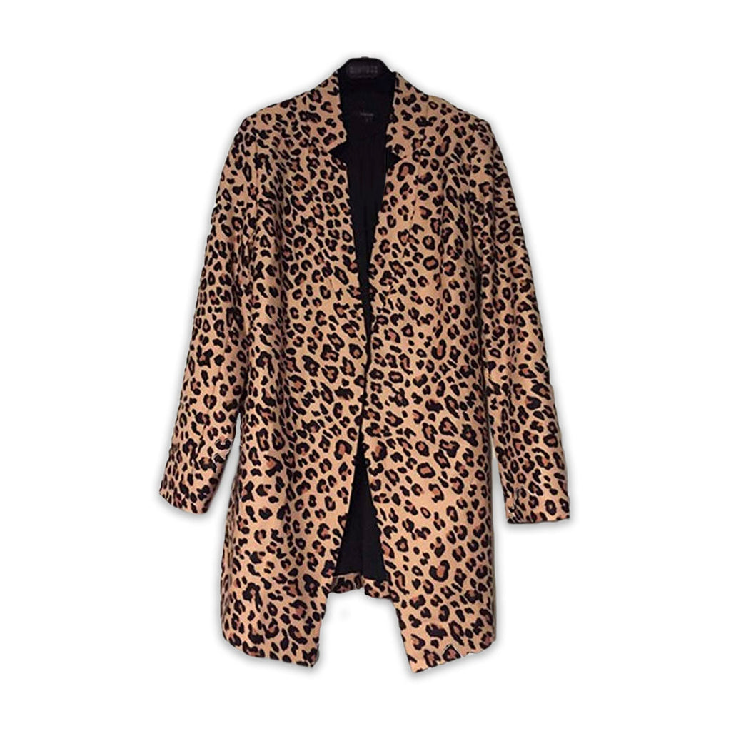 Ladies Blazer with leopard print