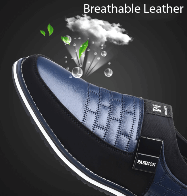 Breathable Leather Men's Shoes
