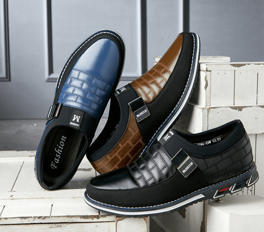 Breathable Leather Men's Shoes