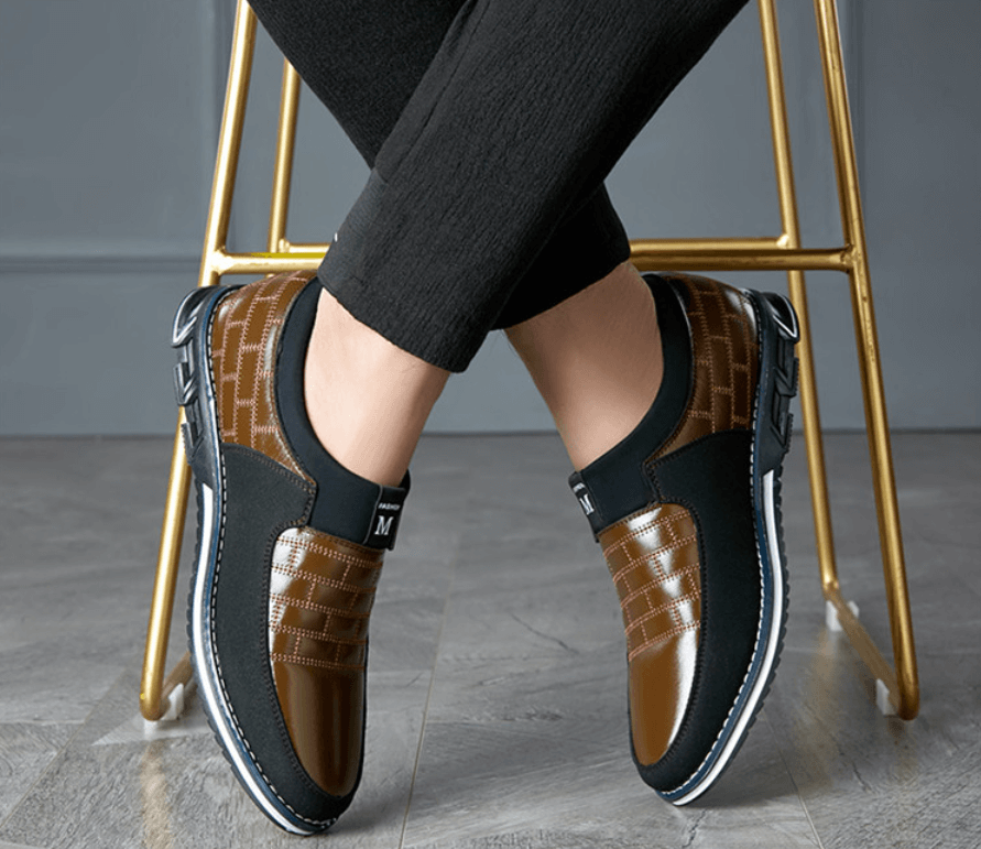 Breathable Leather Men's Shoes