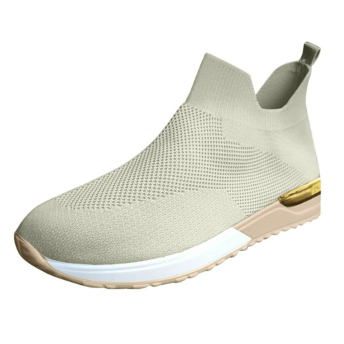 Elastic Slip-On Sneakers